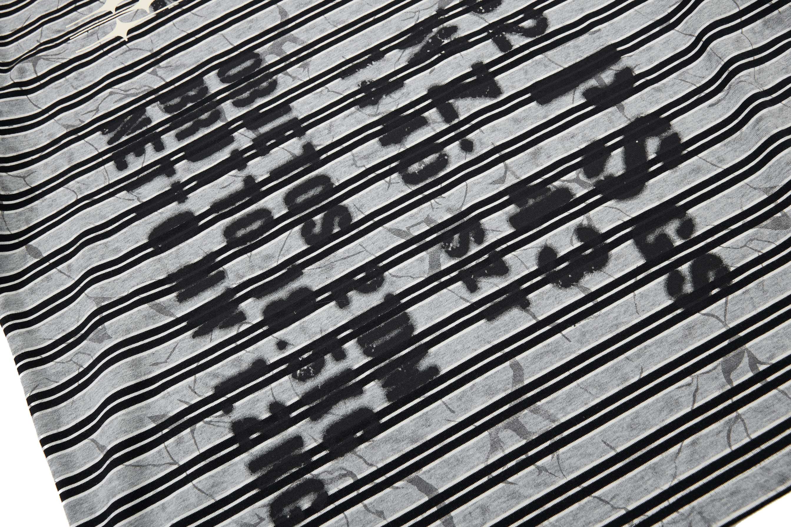 Omirad Graffiti Stripe Chaos Tee | Streetwear Cotton T-Shirt