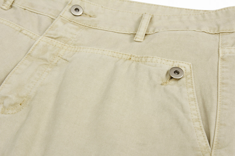 Omirad Cargo Wide Leg Pants | Washed Cotton Streetwear