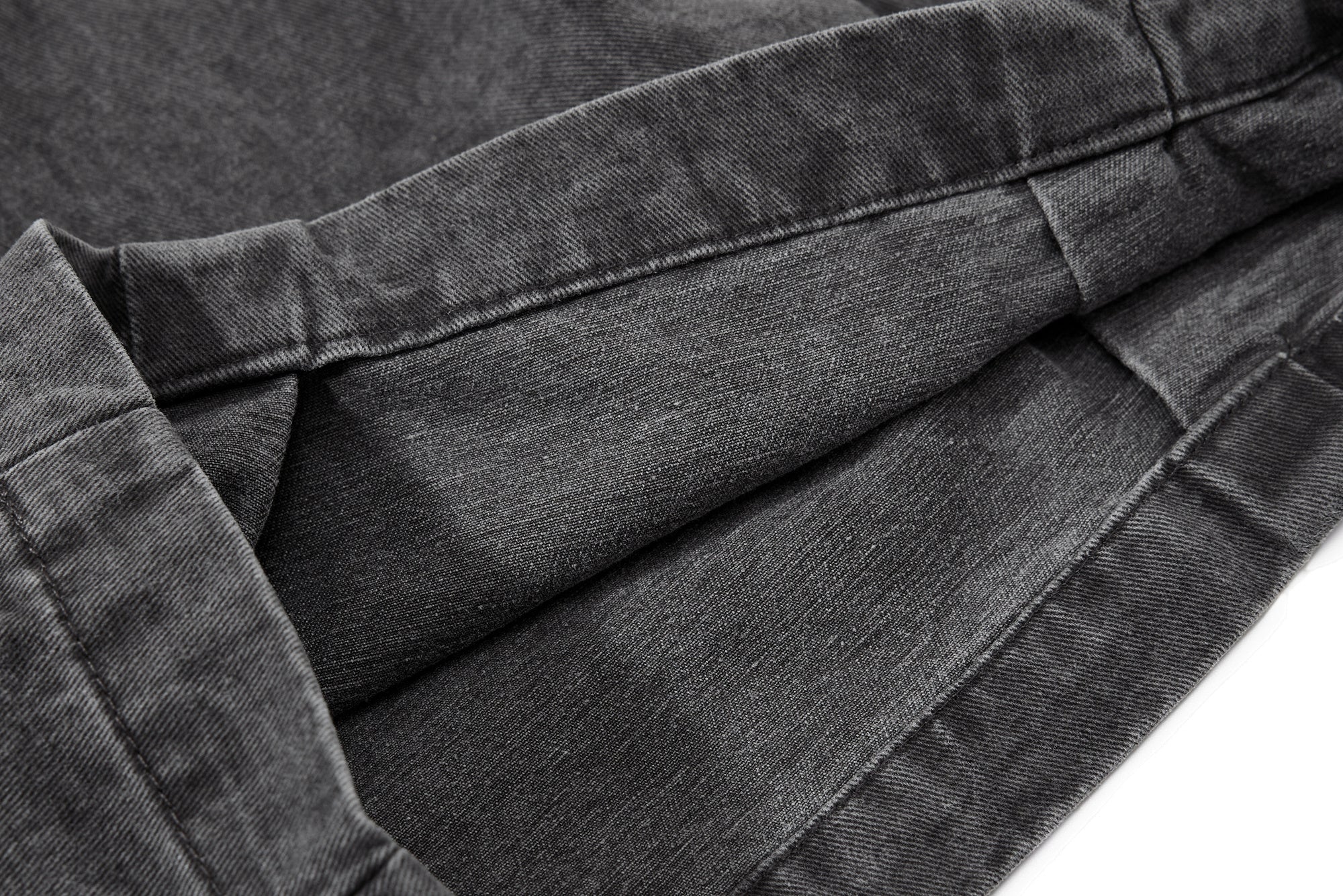 Omirad Washed Wide-Leg Cargo Pants | Heavy Cotton Streetwear