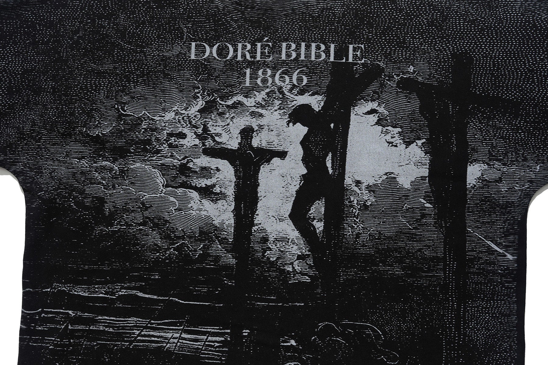 Doré Bible 1866 Crucifixion Graphic Tee | Vintage Washed