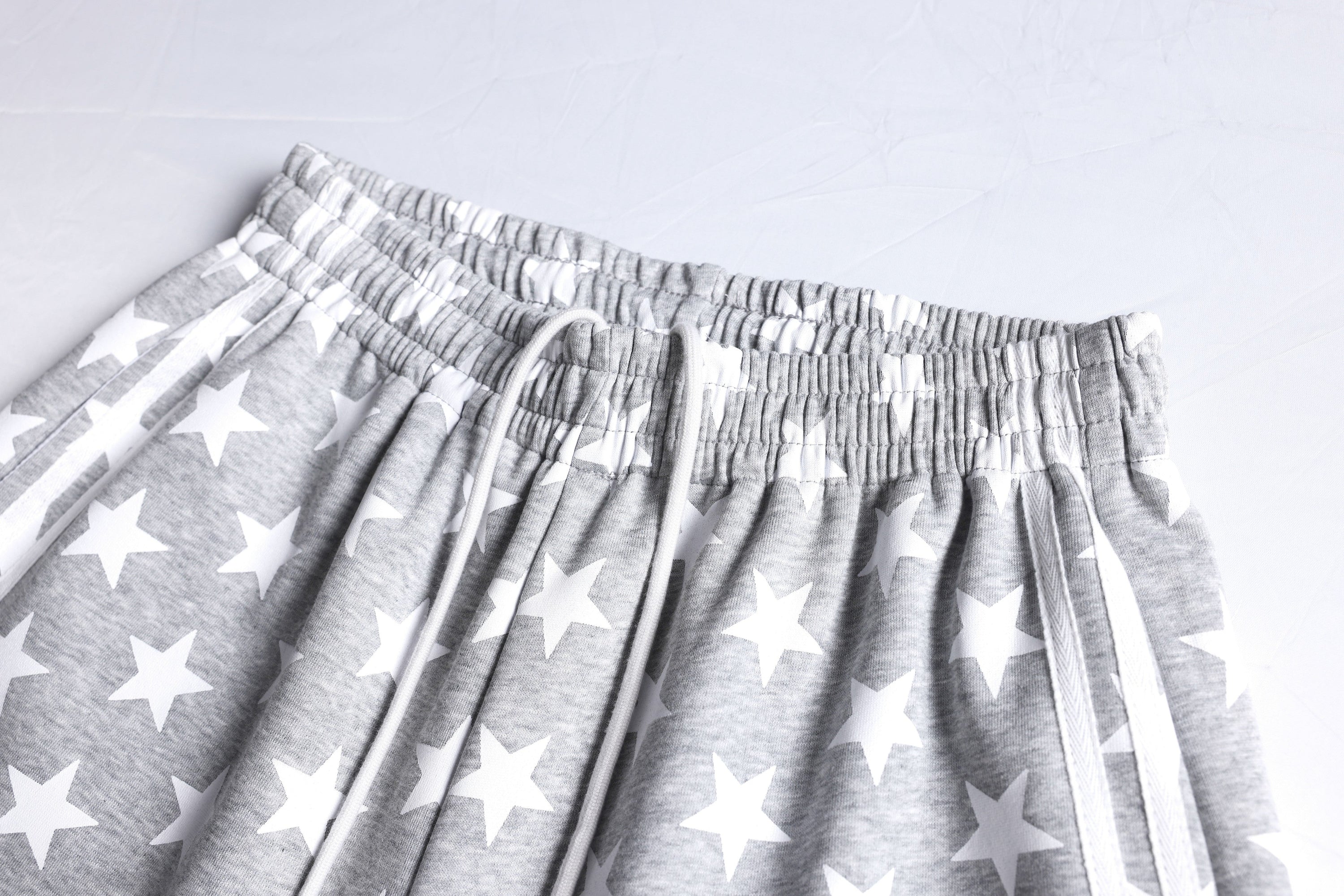 Omirad Star Print Wide-Leg Sweatpants | Y2K Streetwear