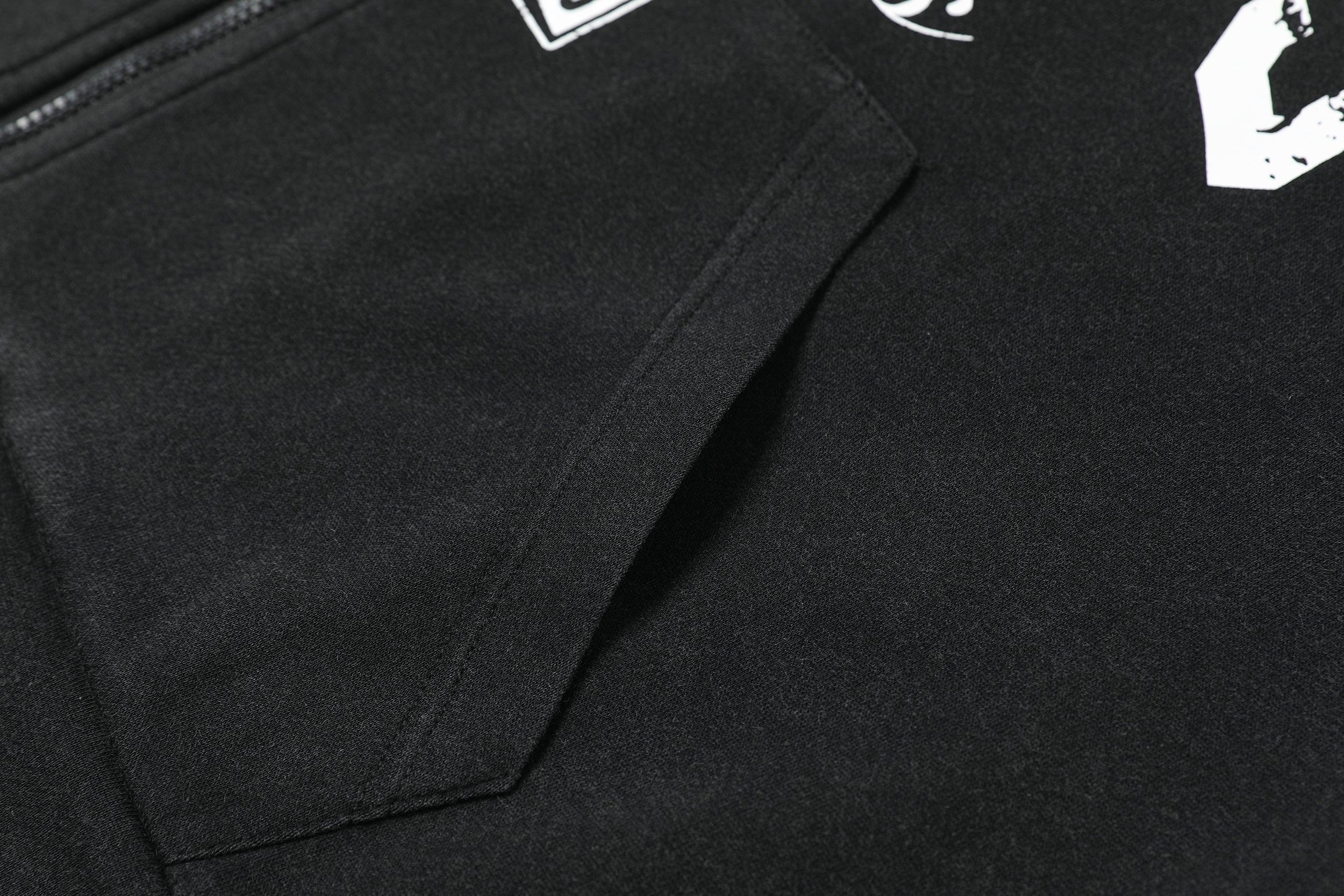 Vintage Varsity Badge Zip-Up Hoodie | Distressed Graphic