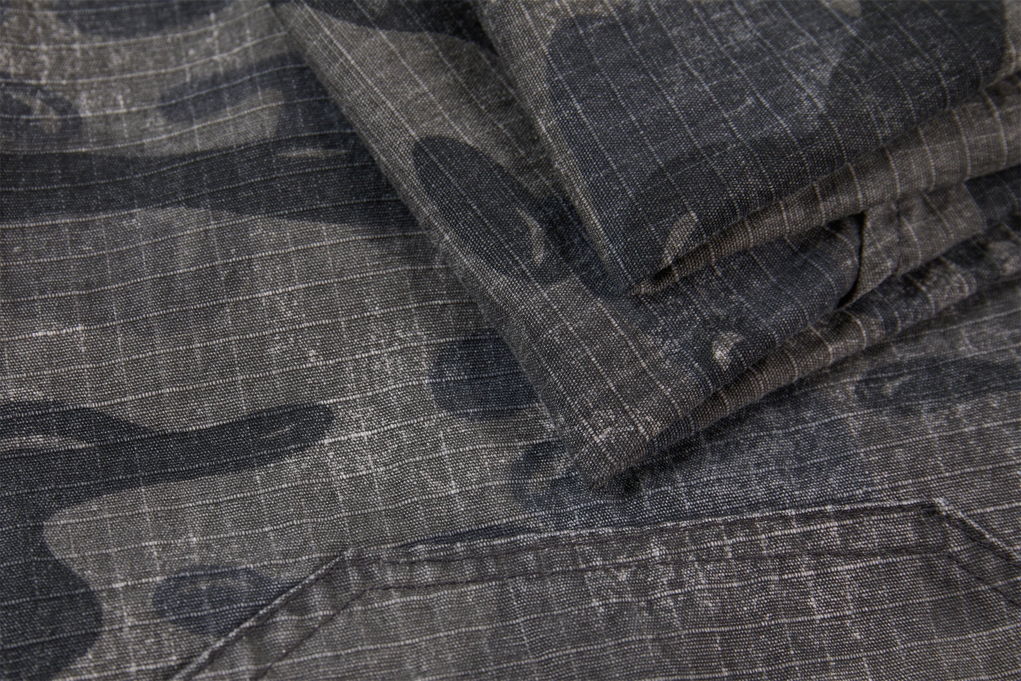 Omirad Dark Camo Wide-Leg Pants | Streetwear Utility Trousers