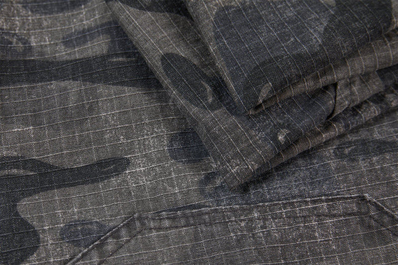 Omirad Dark Camo Wide-Leg Pants | Streetwear Utility Trousers