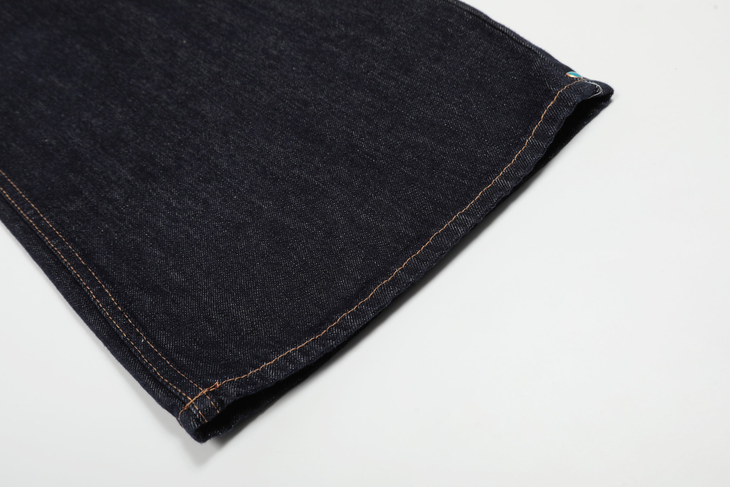 Omirad Studded Dark-Wash Wide-Leg Jeans | SEAKOFF