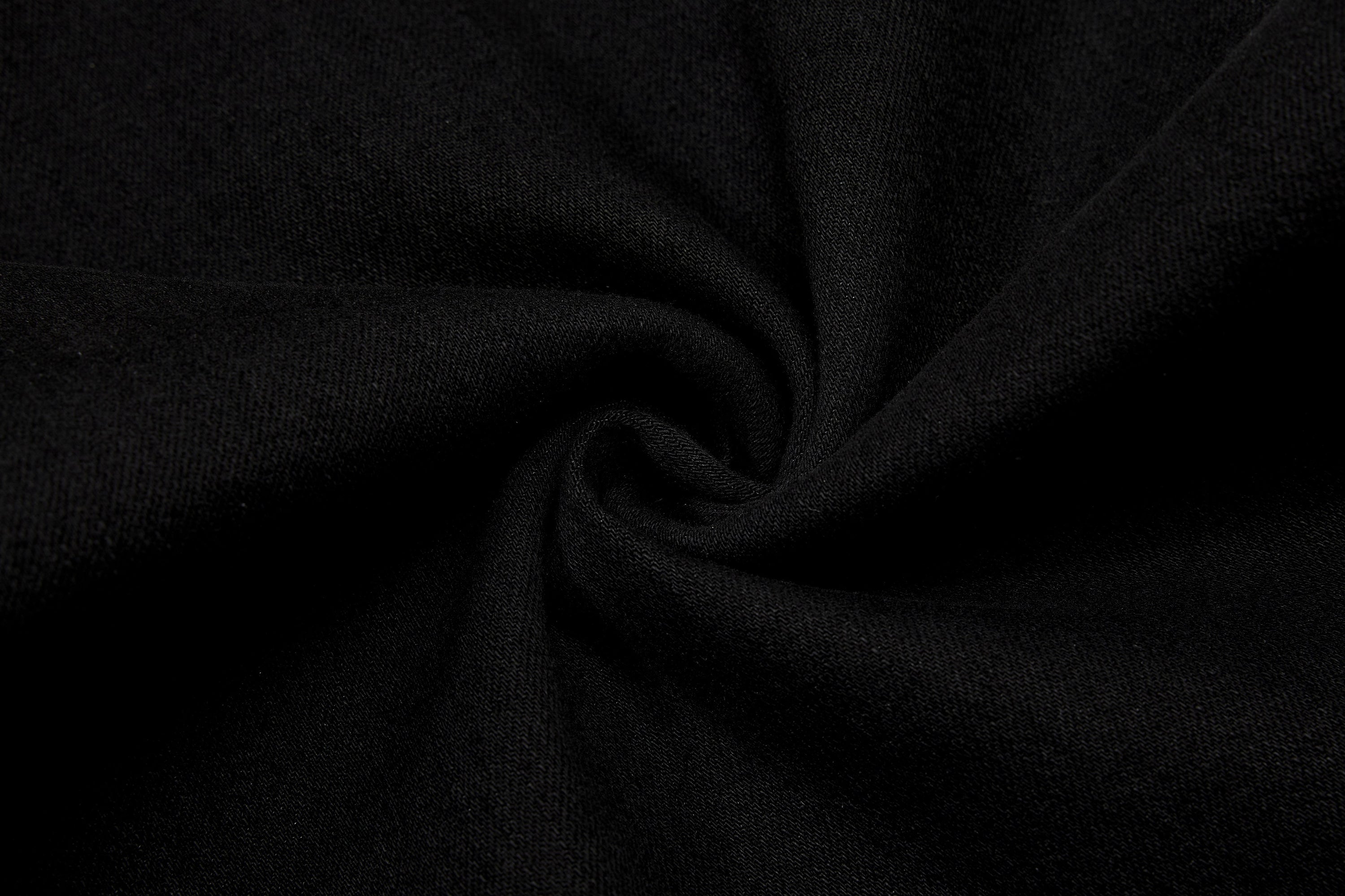 Asymmetrical Zipper Detail Wide-Leg Flared Pants | Black