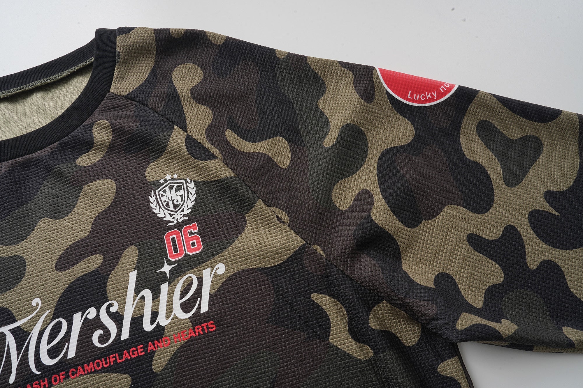 ArtMershier Camo Graphic Long Sleeve Jersey | Streetwear