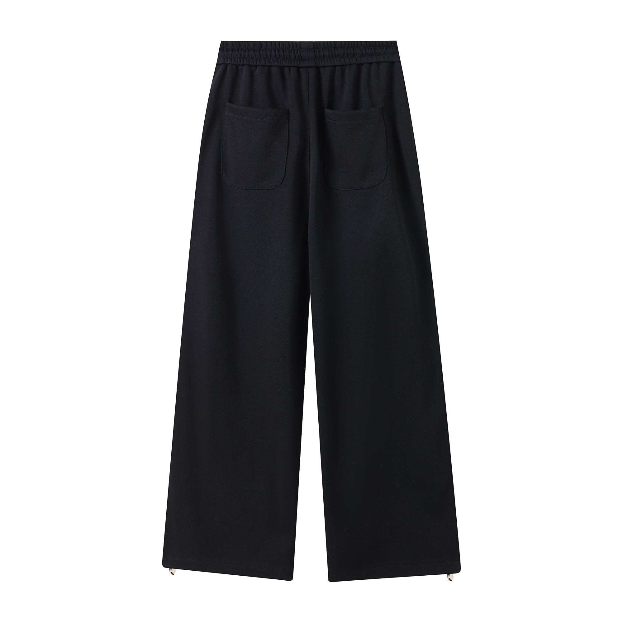 Retro Wide-Leg Track Pants with Triple Side Stripes