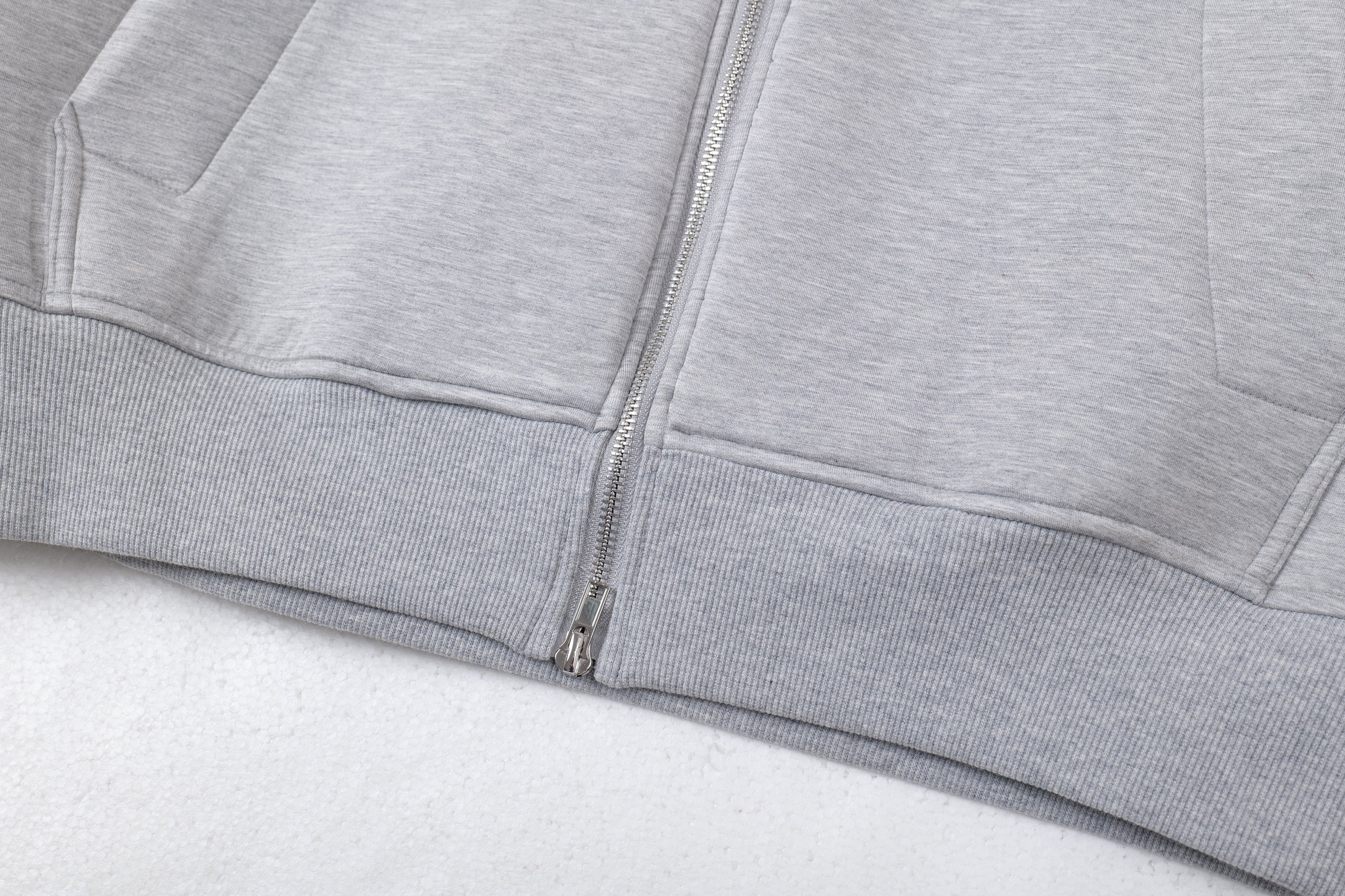 Omirad Minimal Recycled Zip-Up Hoodie | Structured Streetwear