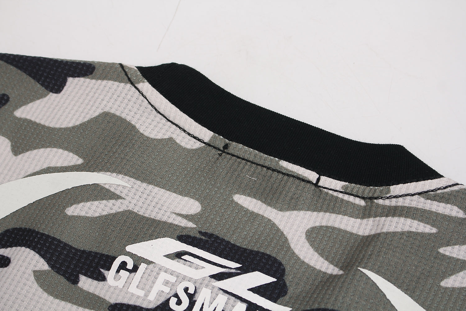 Omirad Camo Tech Waffle Long Sleeve | Streetwear Top