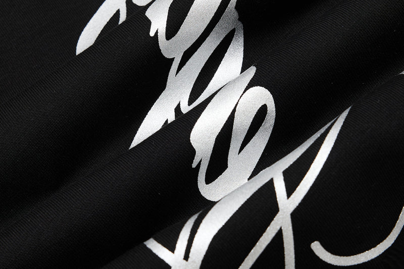 Omirad Script Wide-Leg Sweatpants | Streetwear Baggy Pants
