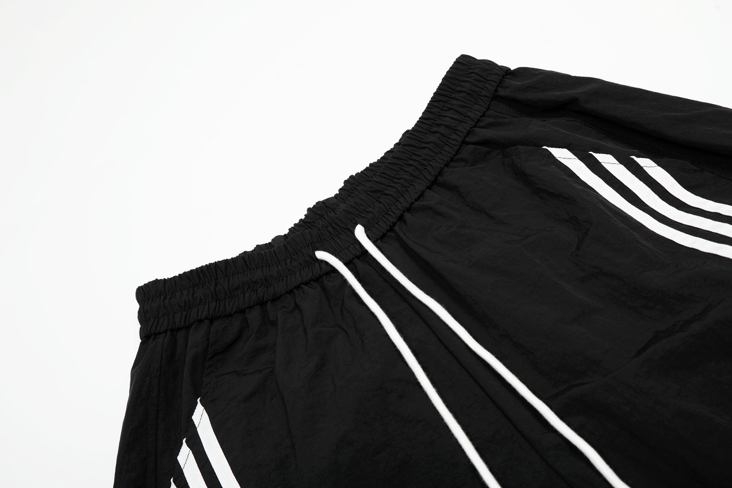 Omirad Nylon Multi-Stripe Wide-Leg Track Pants