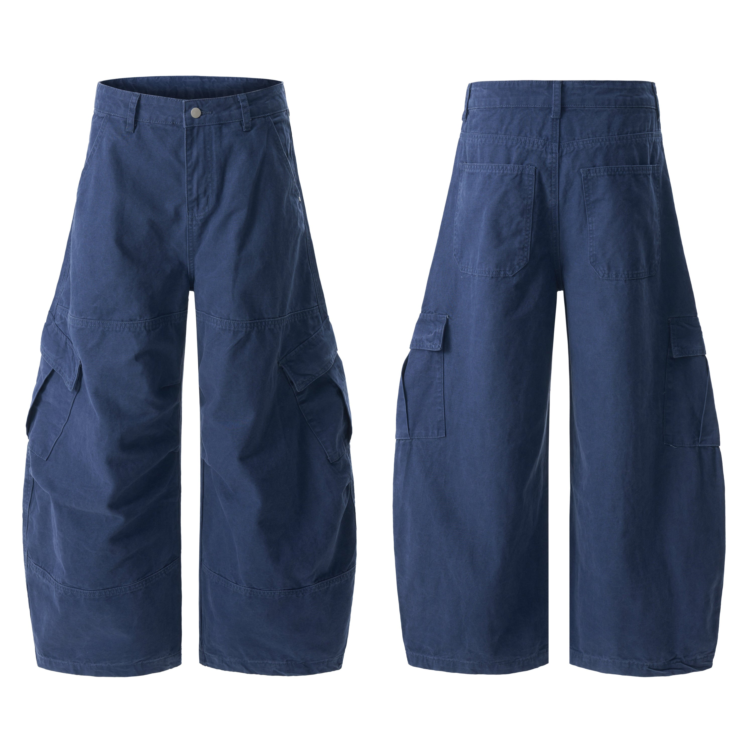 Omirad Heavy Cargo Wide-Leg Pants | Oversized Streetwear