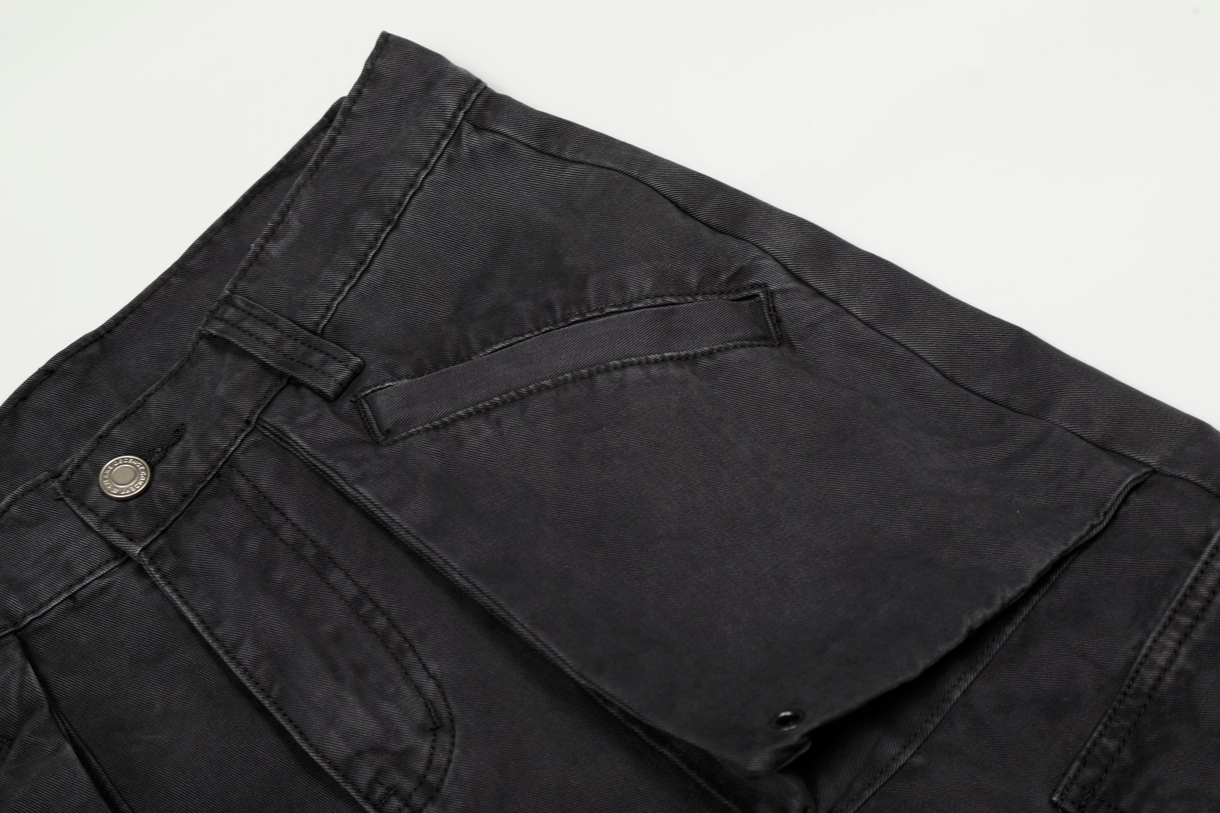 Heavy Cargo Pocket Wide-Leg Pants | Washed Cotton Streetwear