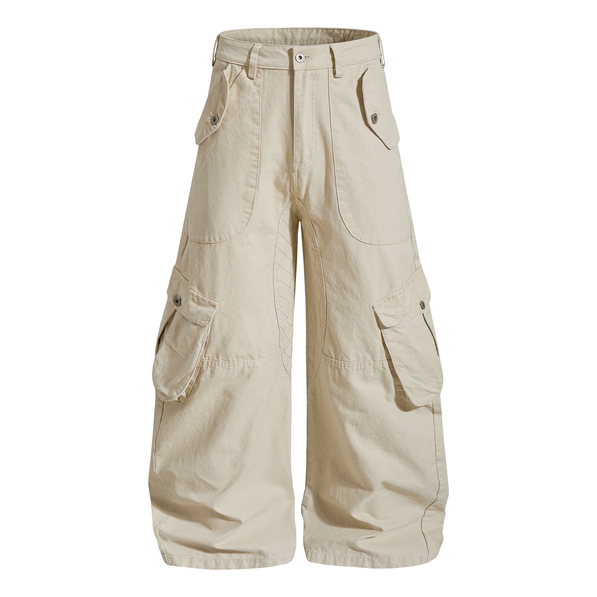 Omirad Utility Baggy Cargo Pants | Wide-Leg Y2K Streetwear