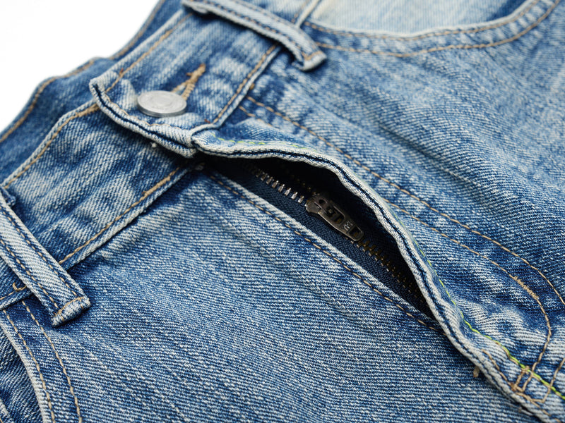 Omirad Vintage Fade Barrel Jeans | Wide Leg Streetwear Denim