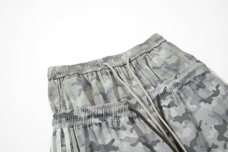 Omirad Camo Mesh Track Pants | Wide-Leg Street Style