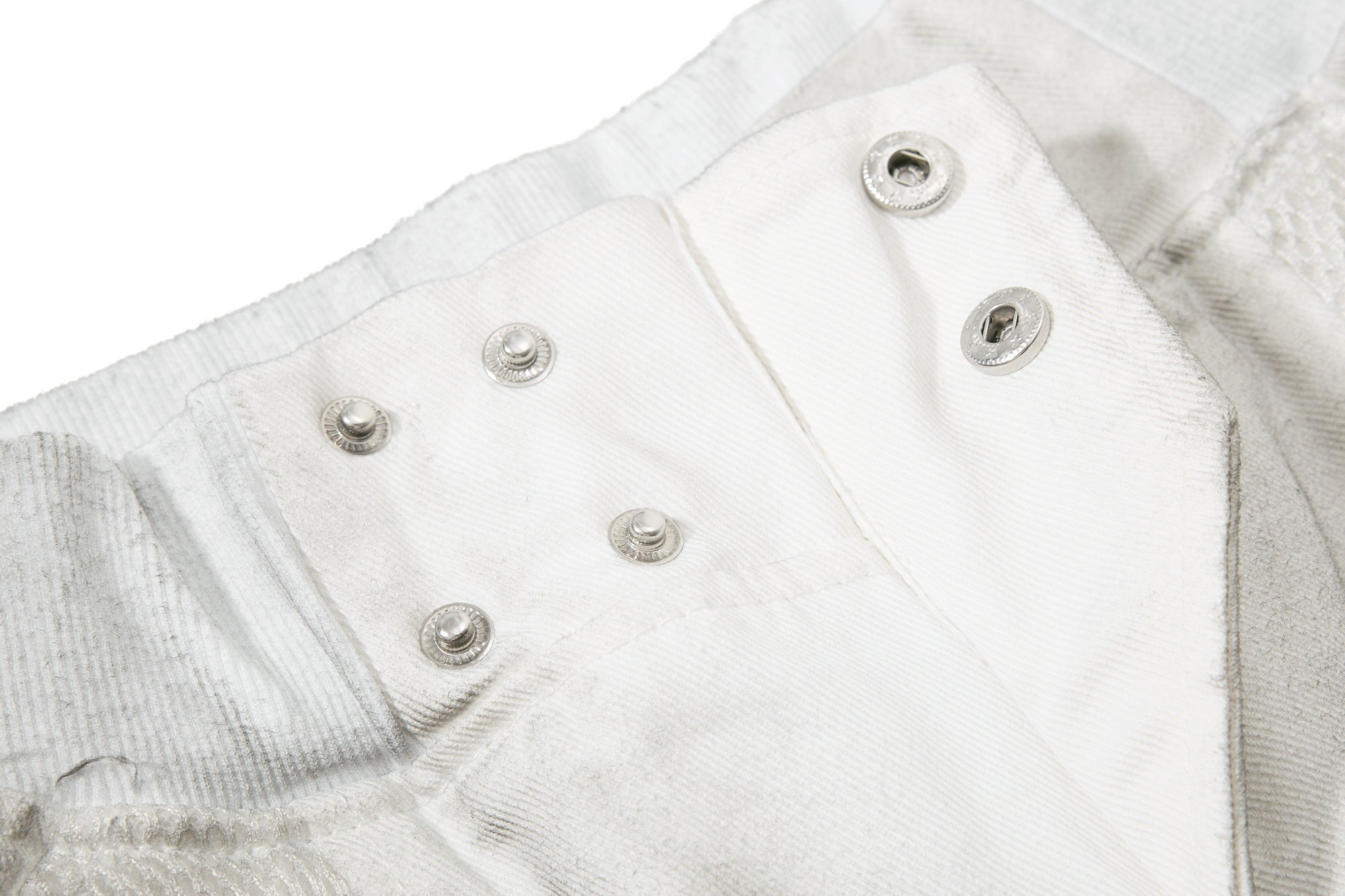 Omirad Moto Panel Denim Shorts | Oversized Wide-Leg