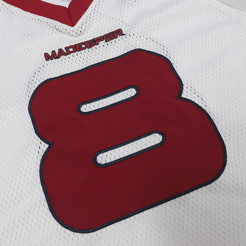 Omirad Number Panel Performance Jersey | Streetwear Sports Tee