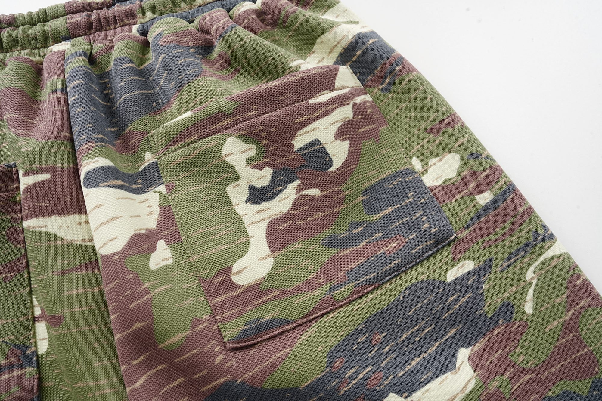 Vintage Camo Wide-Leg Lounge Pants | Oversized Streetwear