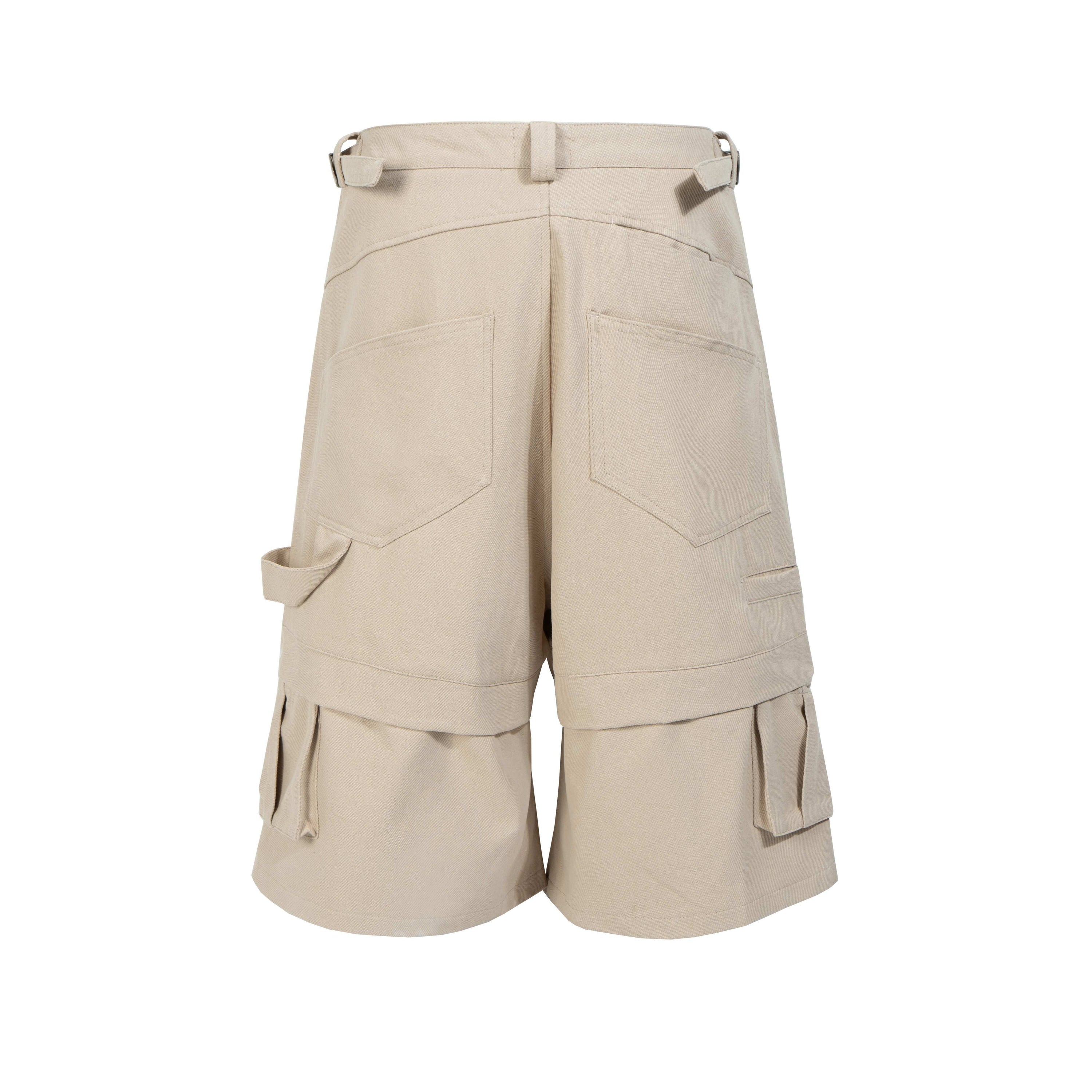 Omirad Layered Utility Cargo Shorts | Tactical Streetwear
