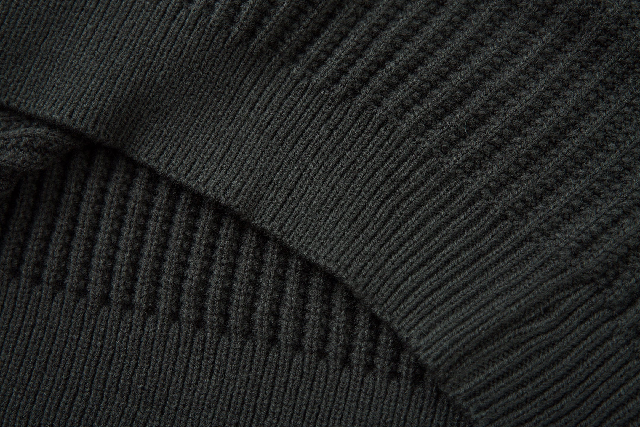 Men's Ribbed Half-Zip Knit Sweater | Clean Streetwear Style