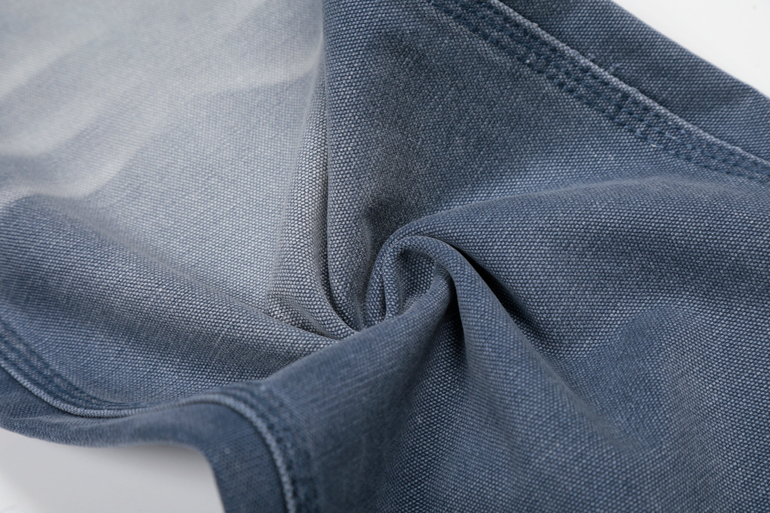 Washed Wrinkle Effect Wide-Leg Denim Jeans | Omirad