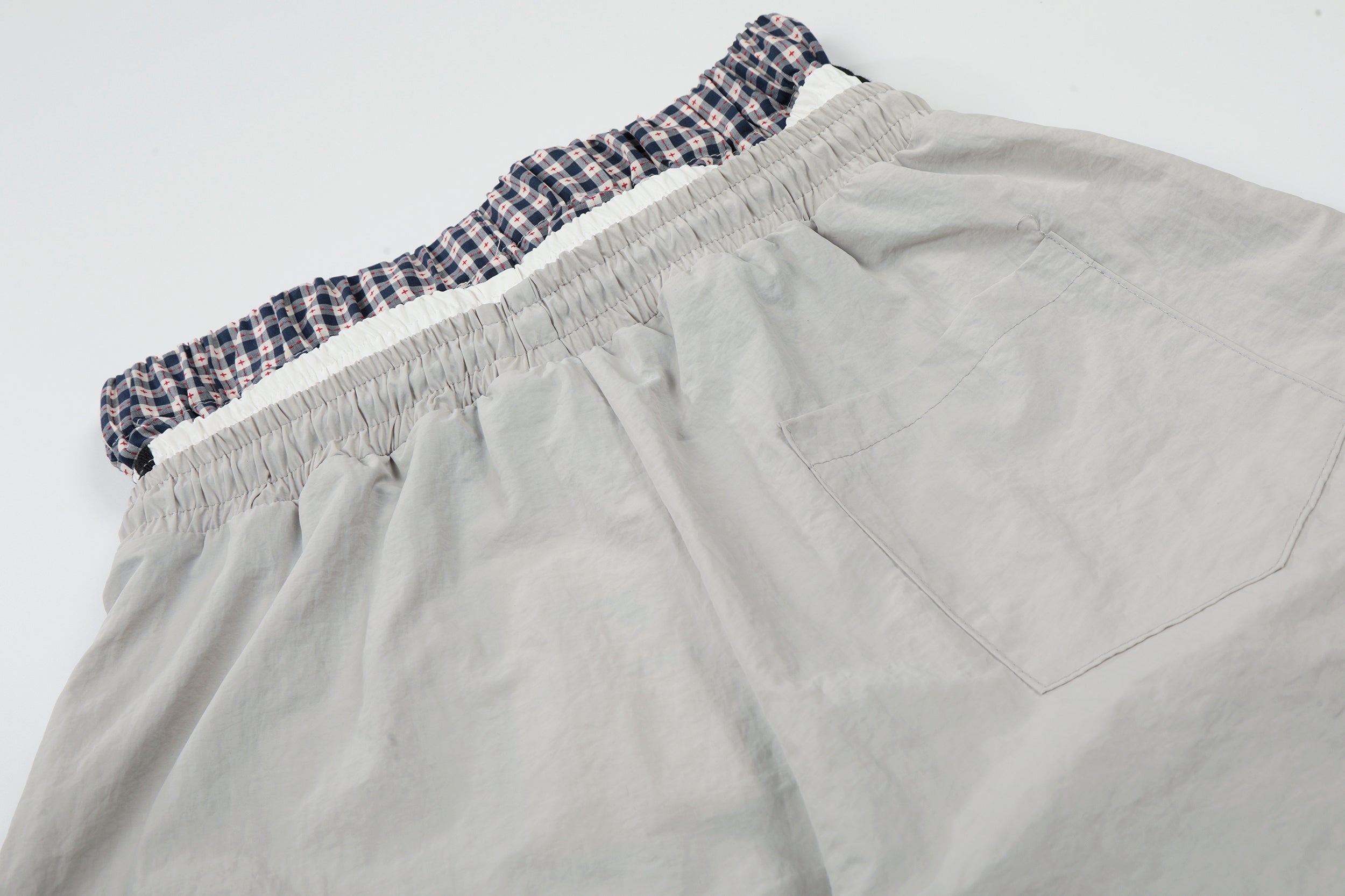 Script Logo Wide-Leg Nylon Pants | Streetwear Joggers