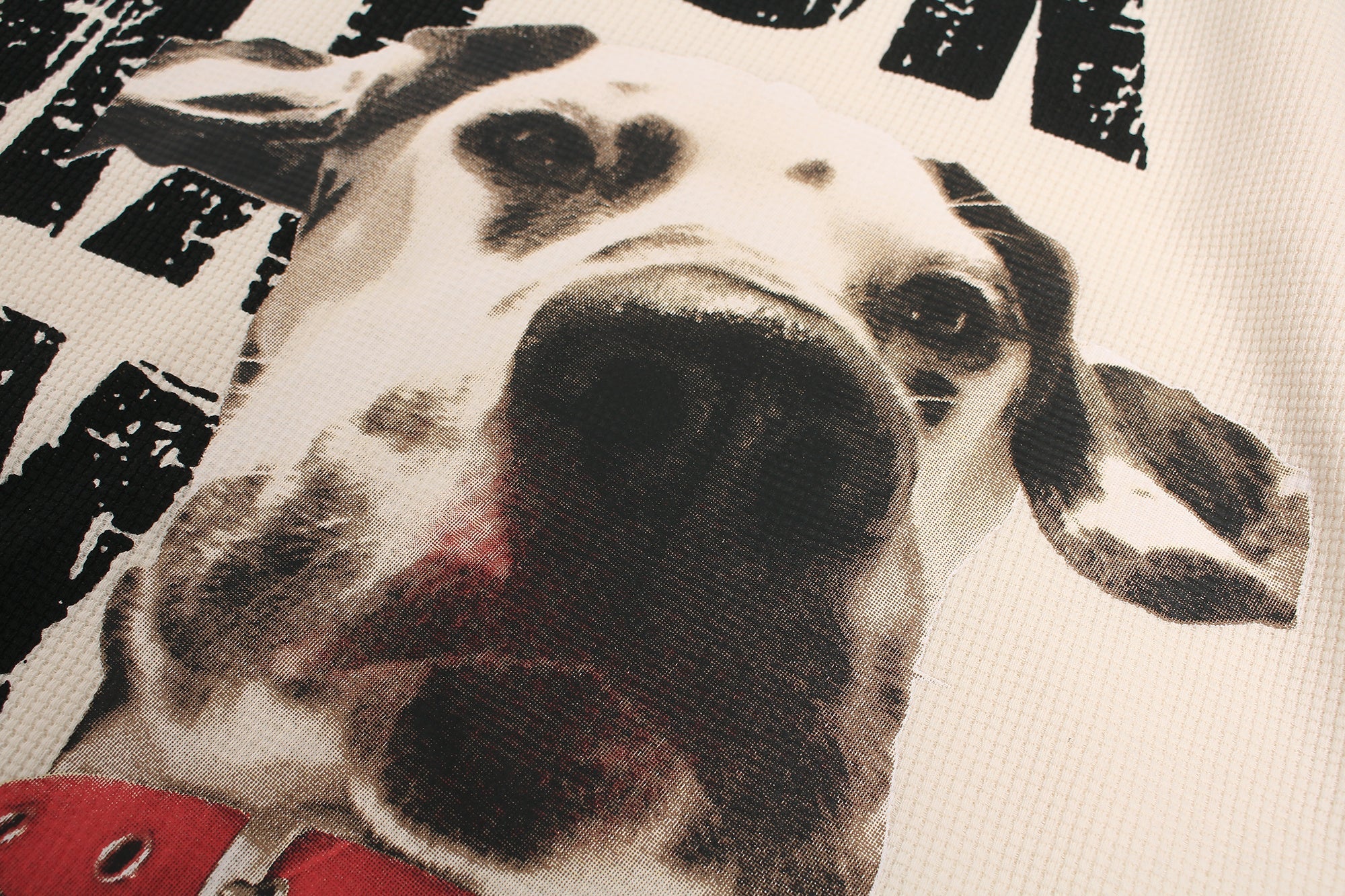 Omirad Dog Graphic Streetwear T-Shirt | Distressed Print Tee