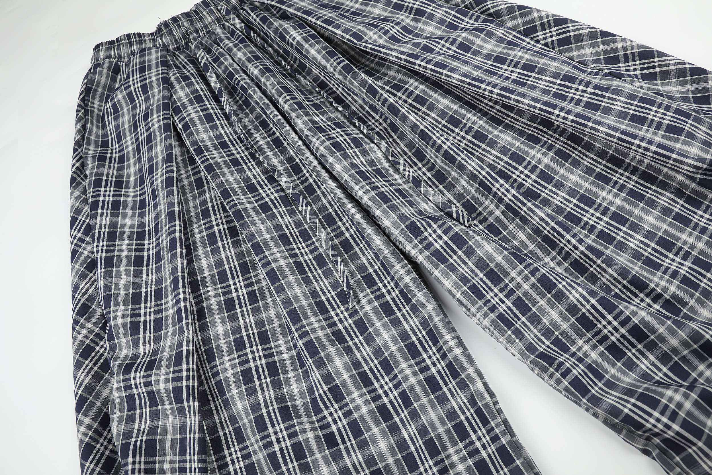 Omirad Plaid Balloon Wide-Leg Pants | Y2K Streetwear