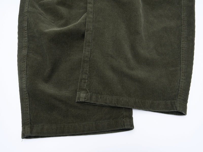 Corduroy Utility Wide-Leg Cargo Pants | SEAKOFF