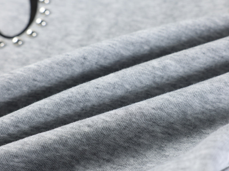 Omirad Studded Script Sweatpants | Wide-Leg Streetwear