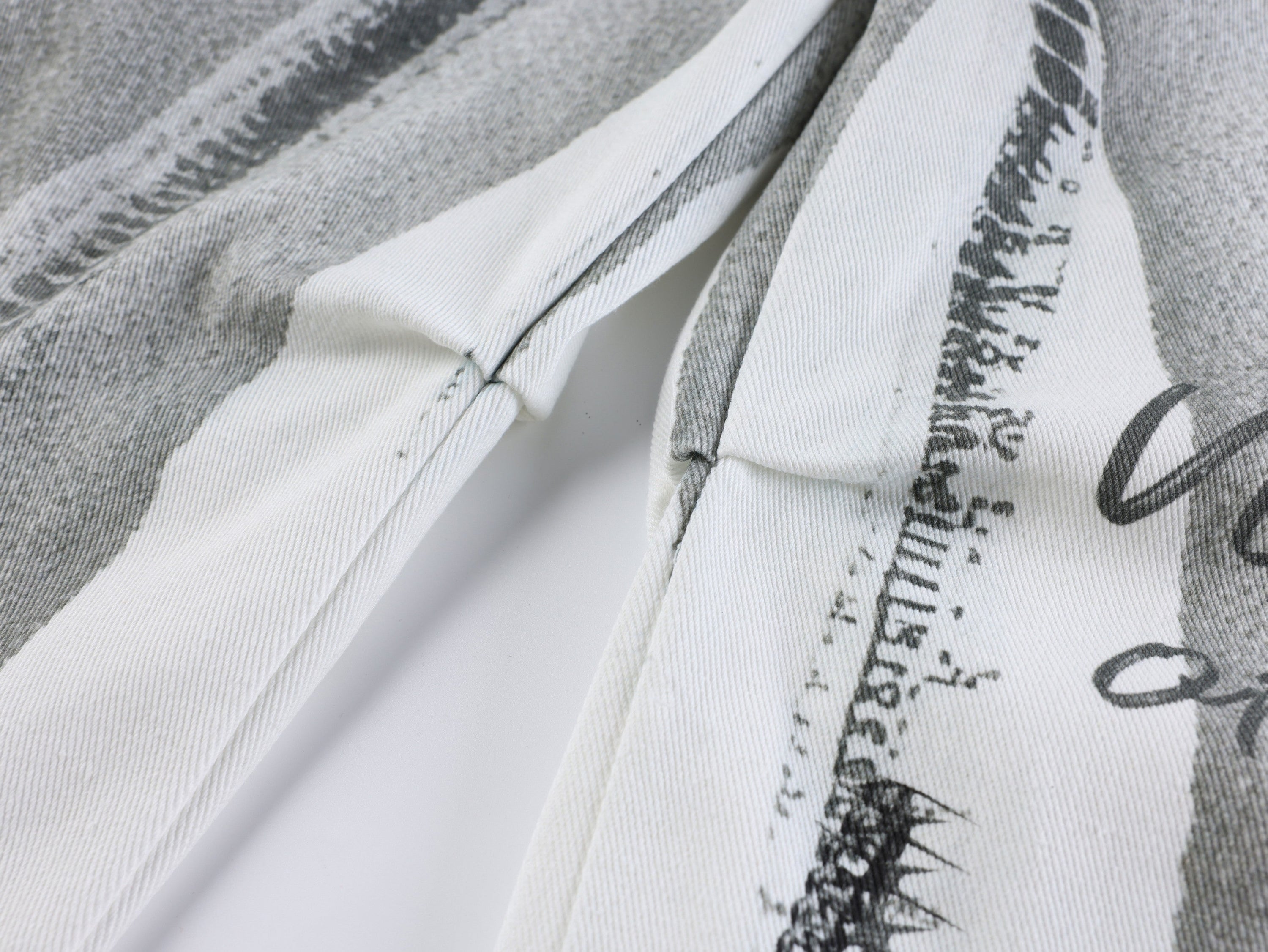Omirad Graphic Panel Wide-Leg Pants | Streetwear Collage Print