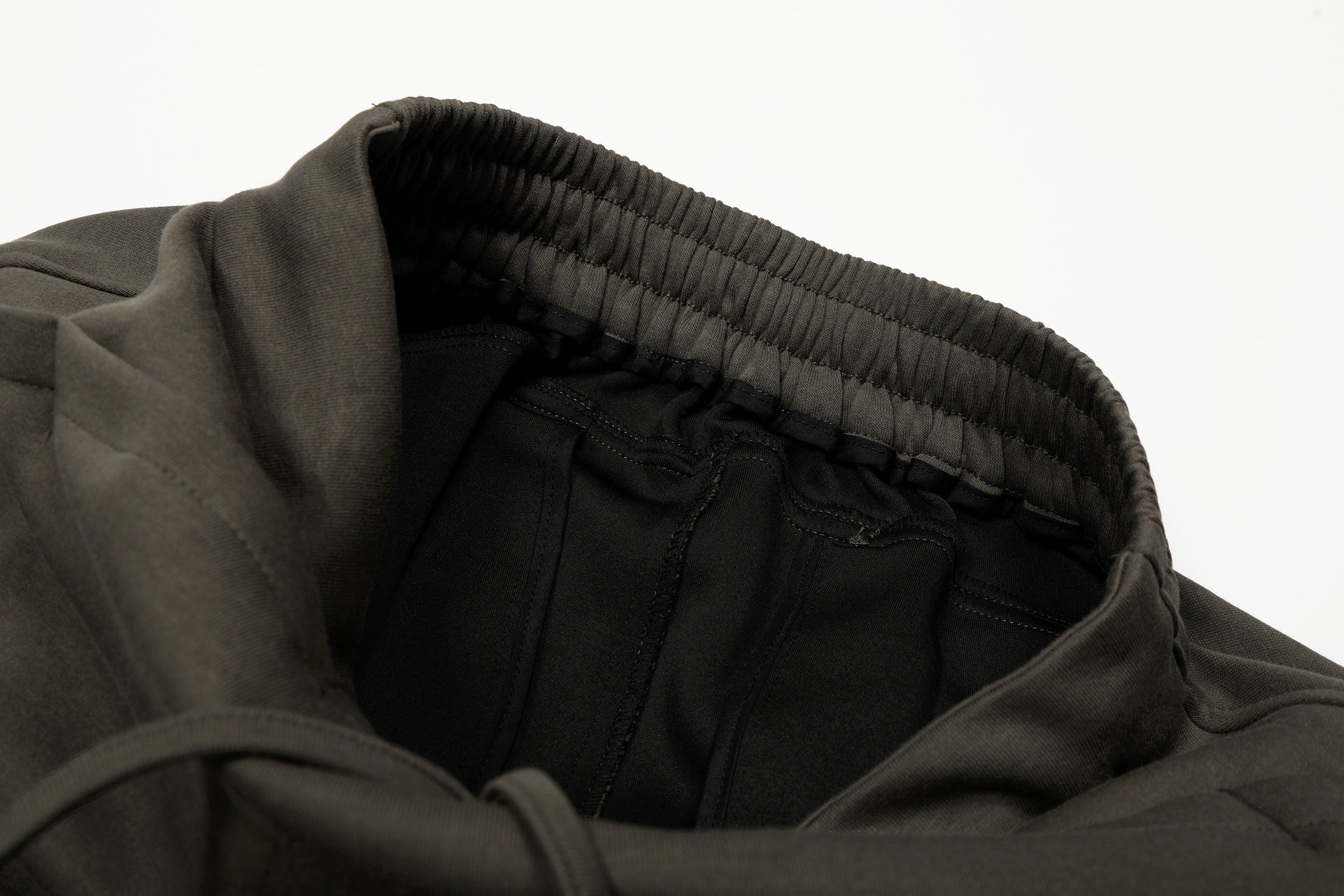 Omirad Essential Wide-Leg Relaxed Knit Pants | Olive