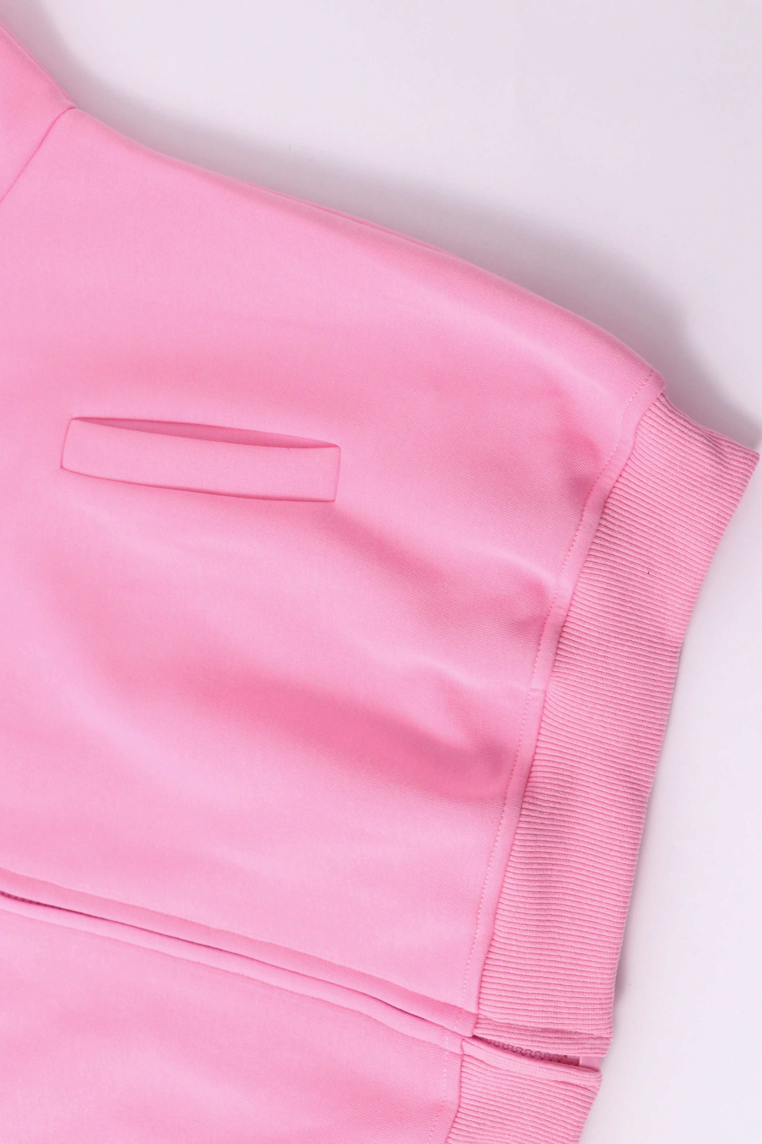 Pastel Pink Unicorn Varsity Zip Hoodie | Streetwear