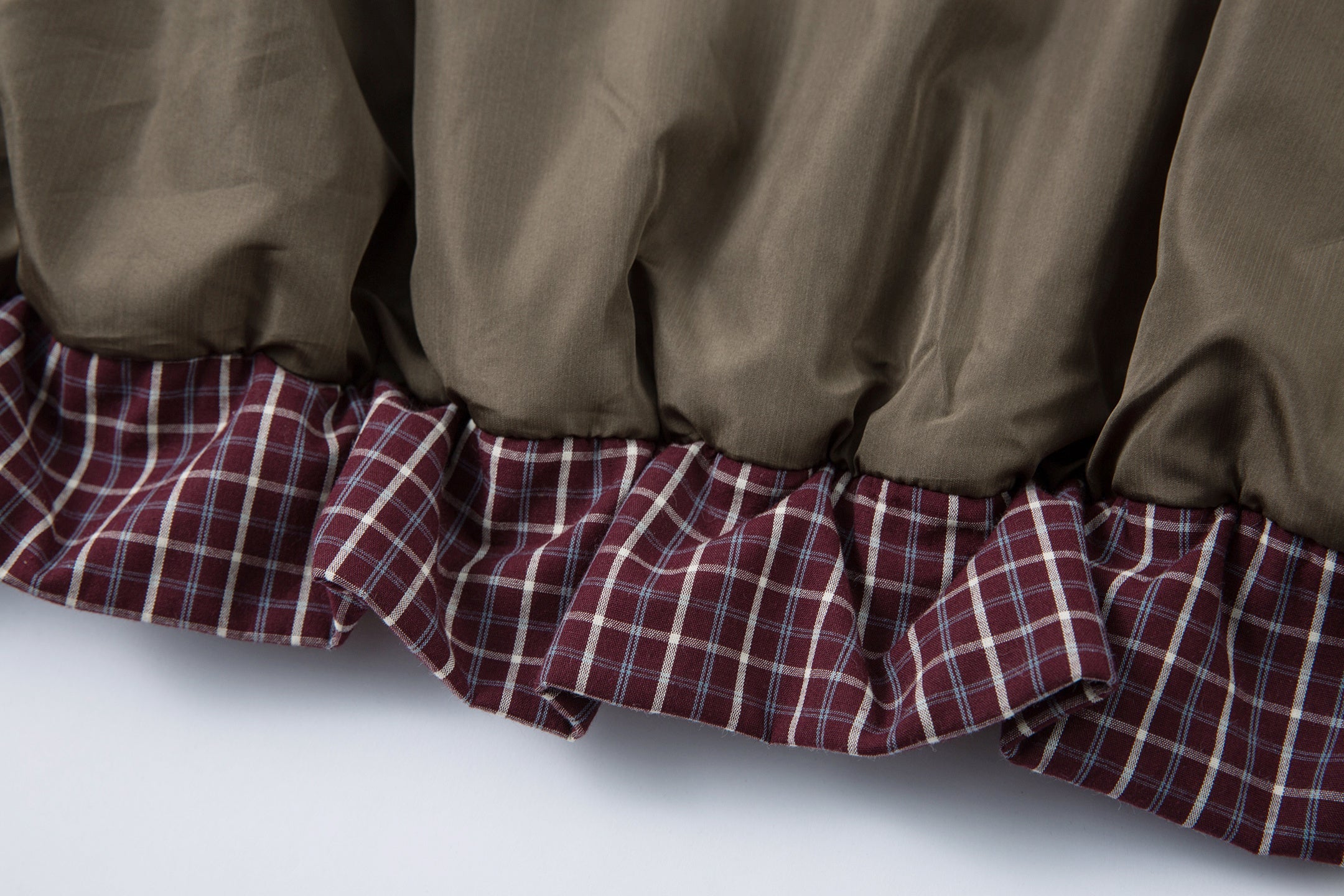 Corduroy Plaid-Lined Zip Jacket | Vintage Streetwear