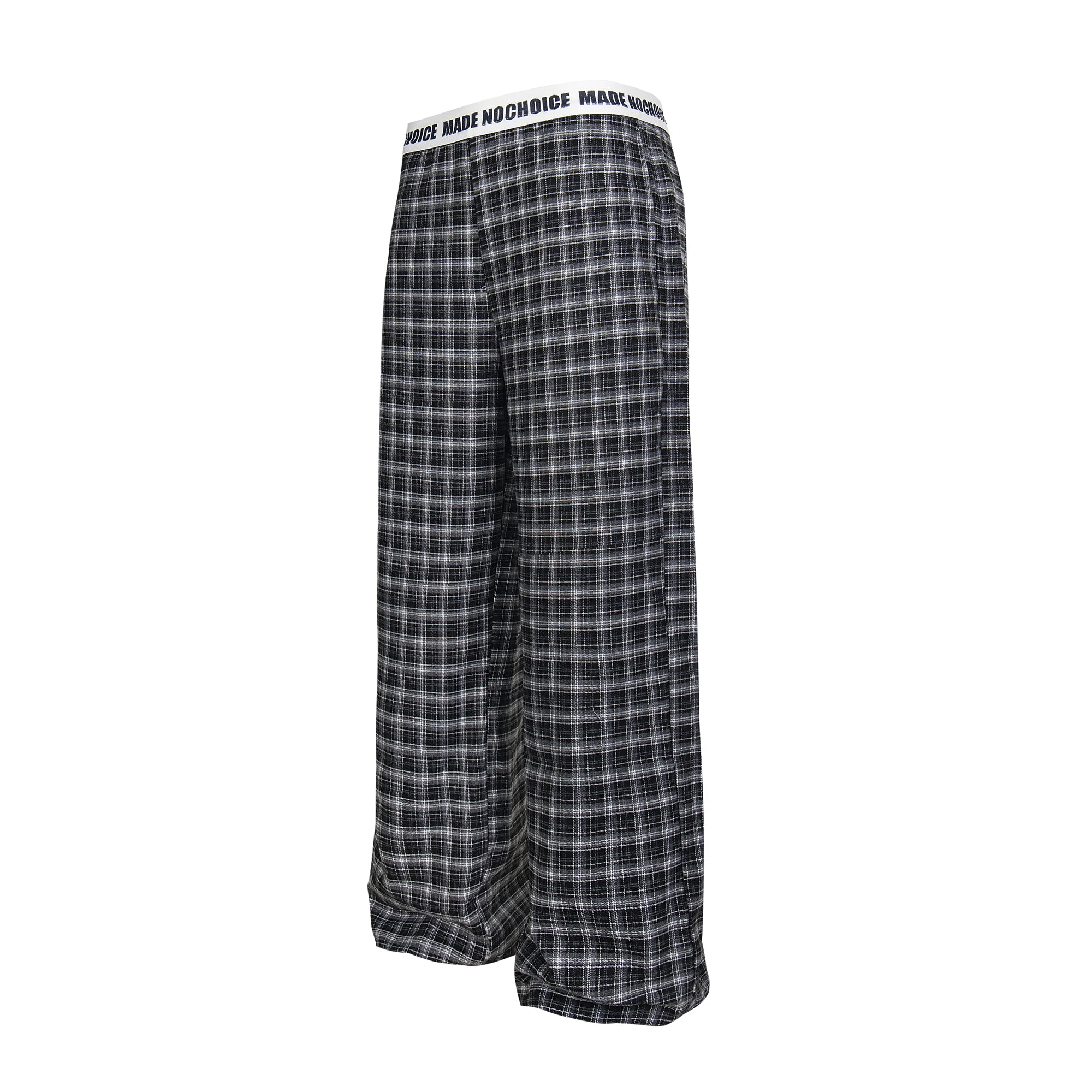 Made No Choice Plaid Wide-Leg Lounge Pants | 100% Cotton