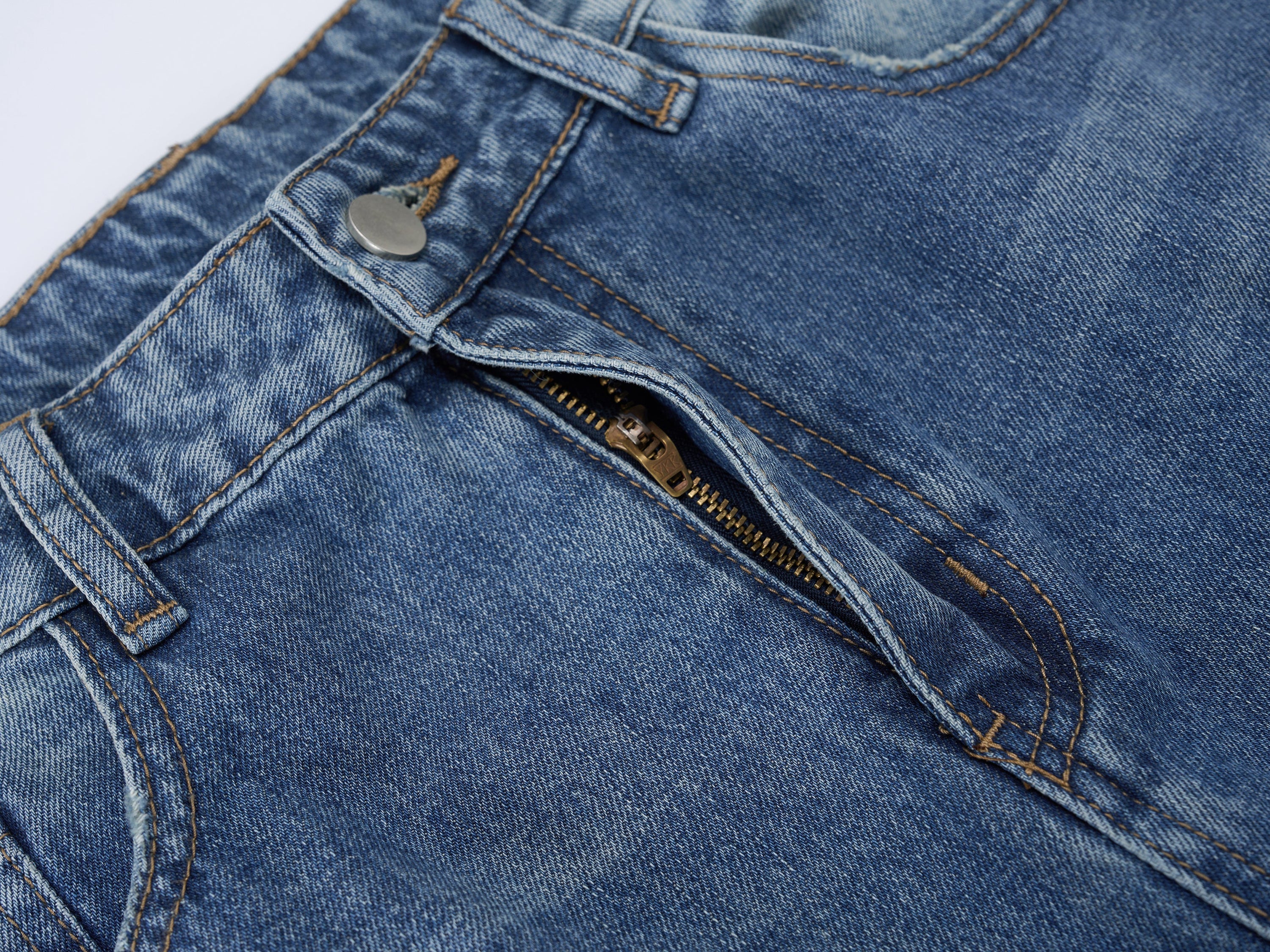 Multi-Panel Vintage Barrel Leg Jeans | Wide Leg Denim