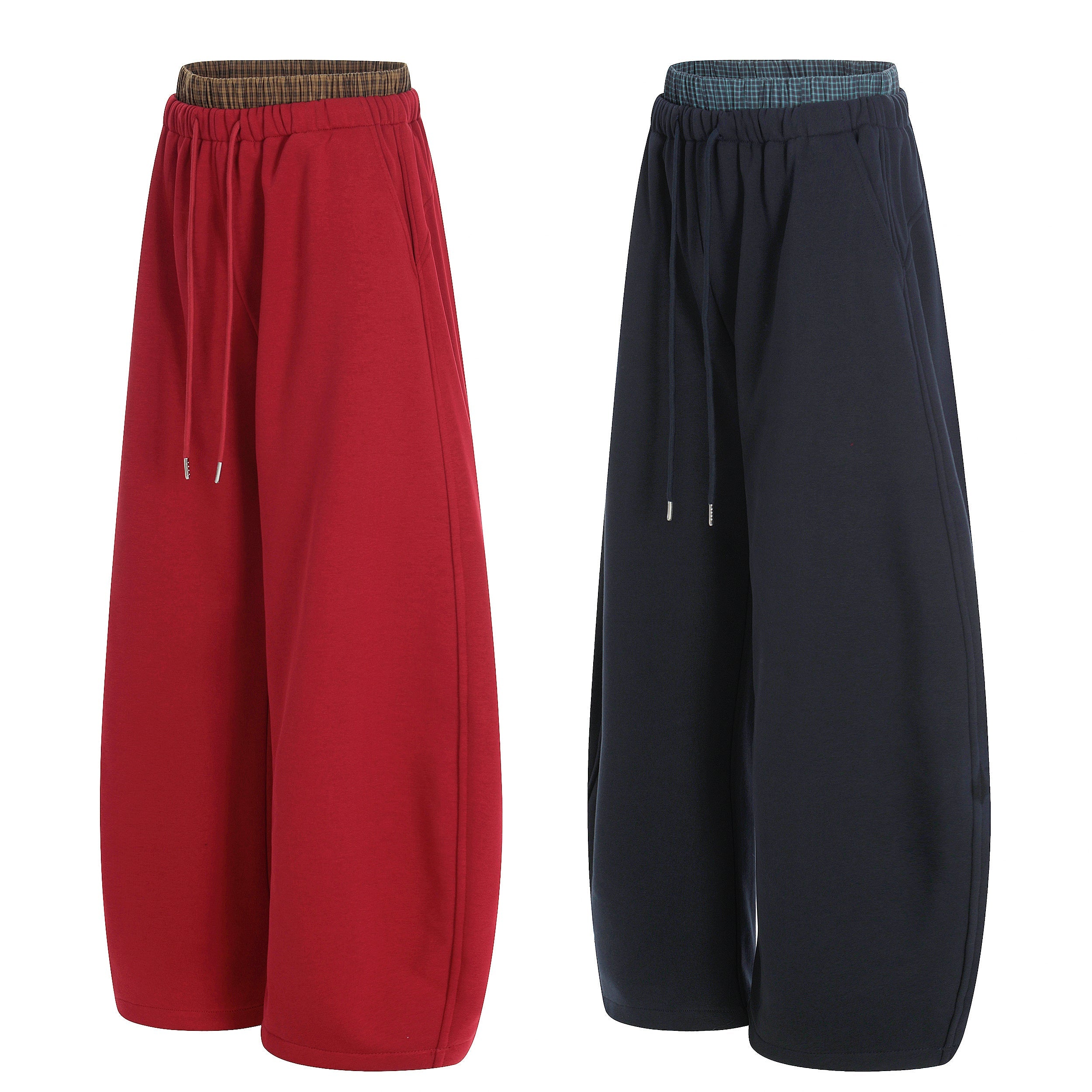 Wide-Leg Athletic Lounge Pants | Relaxed Streetwear Fit