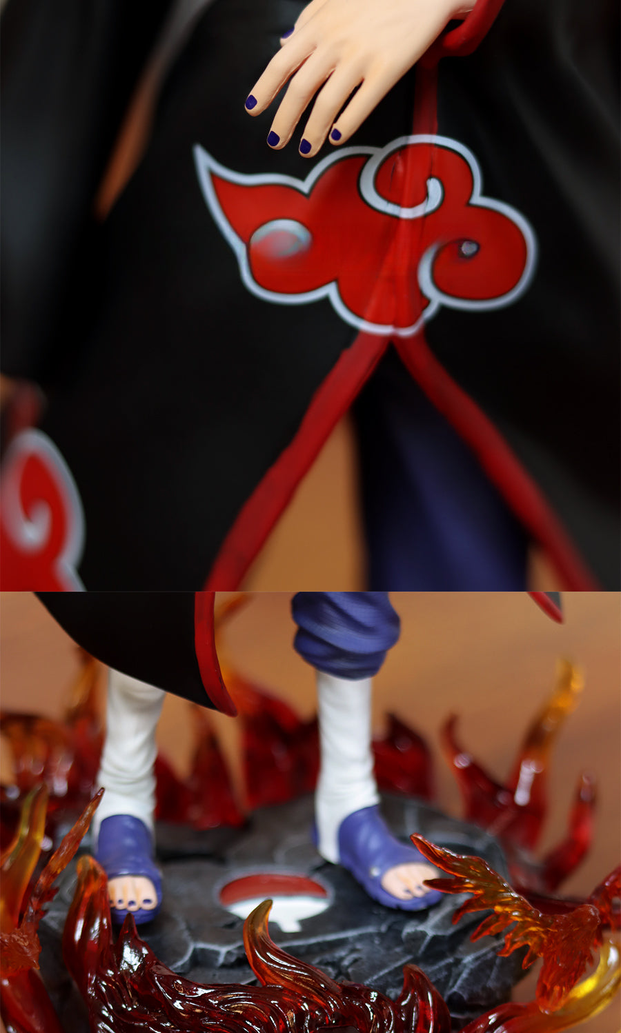 Itachi Uchiha Action Figure – 39cm Collector’s Edition | Detailed Akatsuki Cloak with Dynamic Base