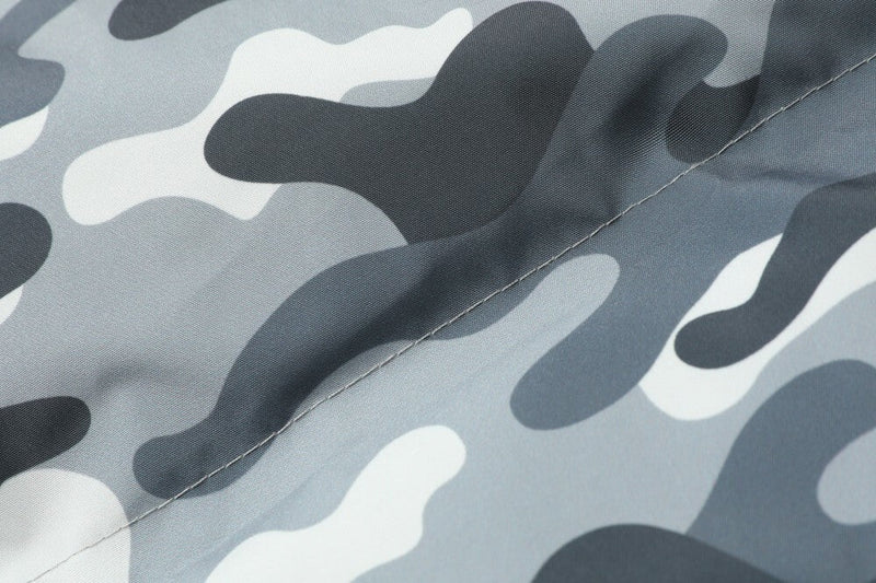 Reversible Camo Varsity Hoodie Jacket | TAELEPLUS Logo