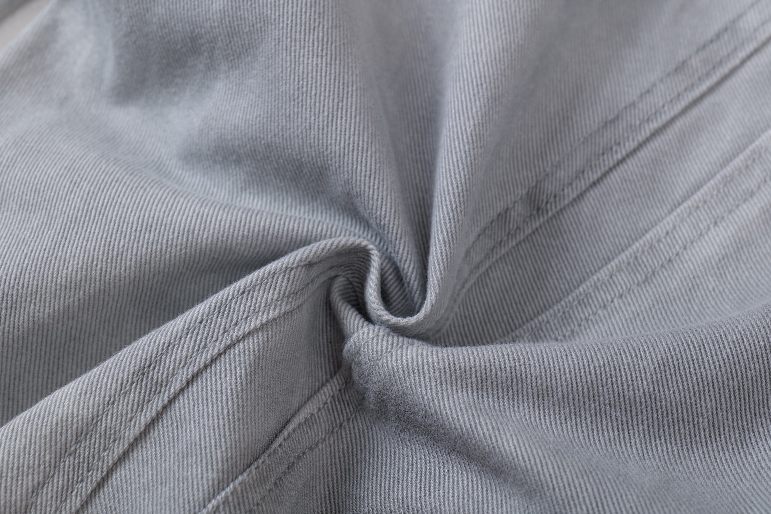 Washed Curved-Panel Balloon Wide-Leg Jeans | Sculptural Denim