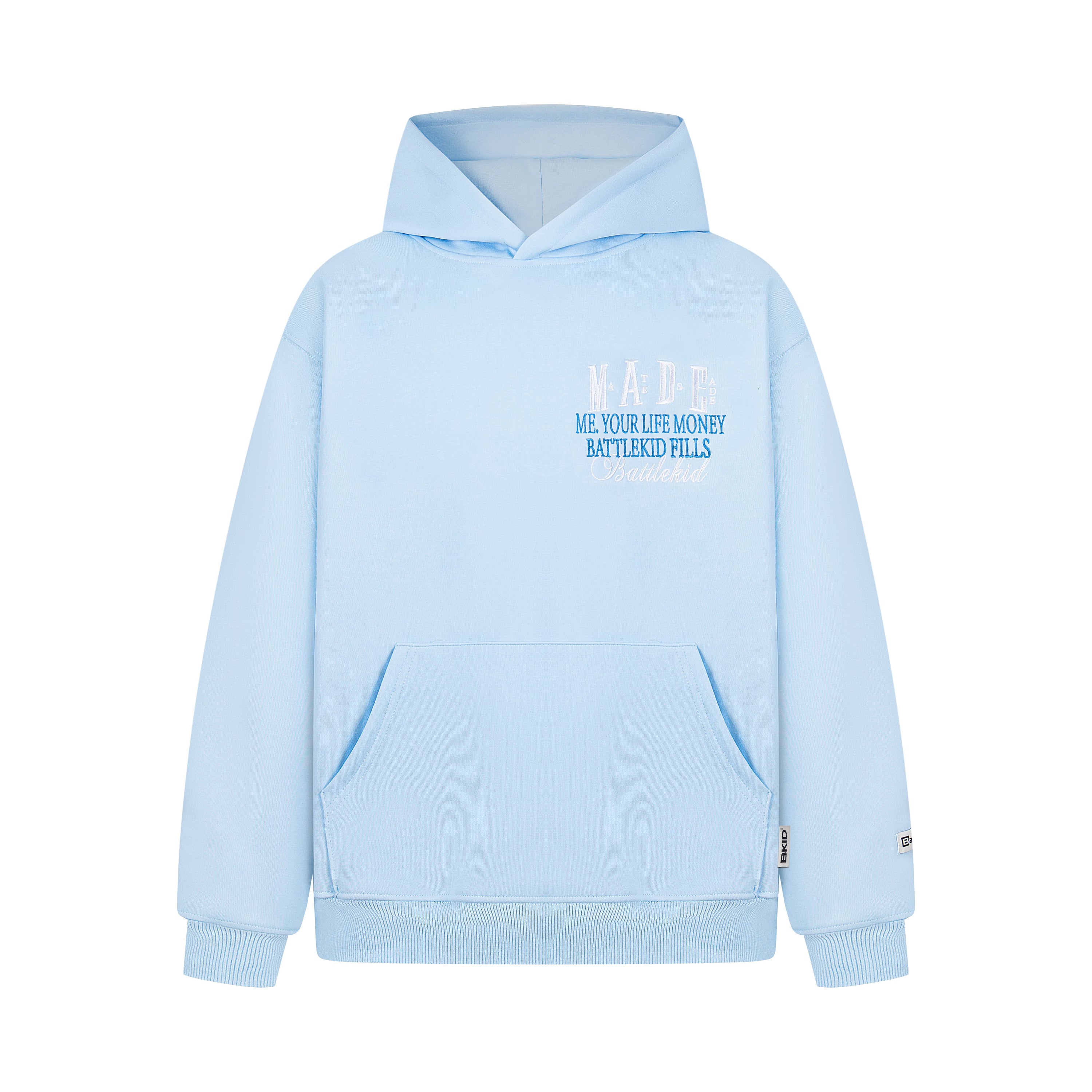 Battlekid MADE Embroidered Badge Logo Hoodie | Streetwear