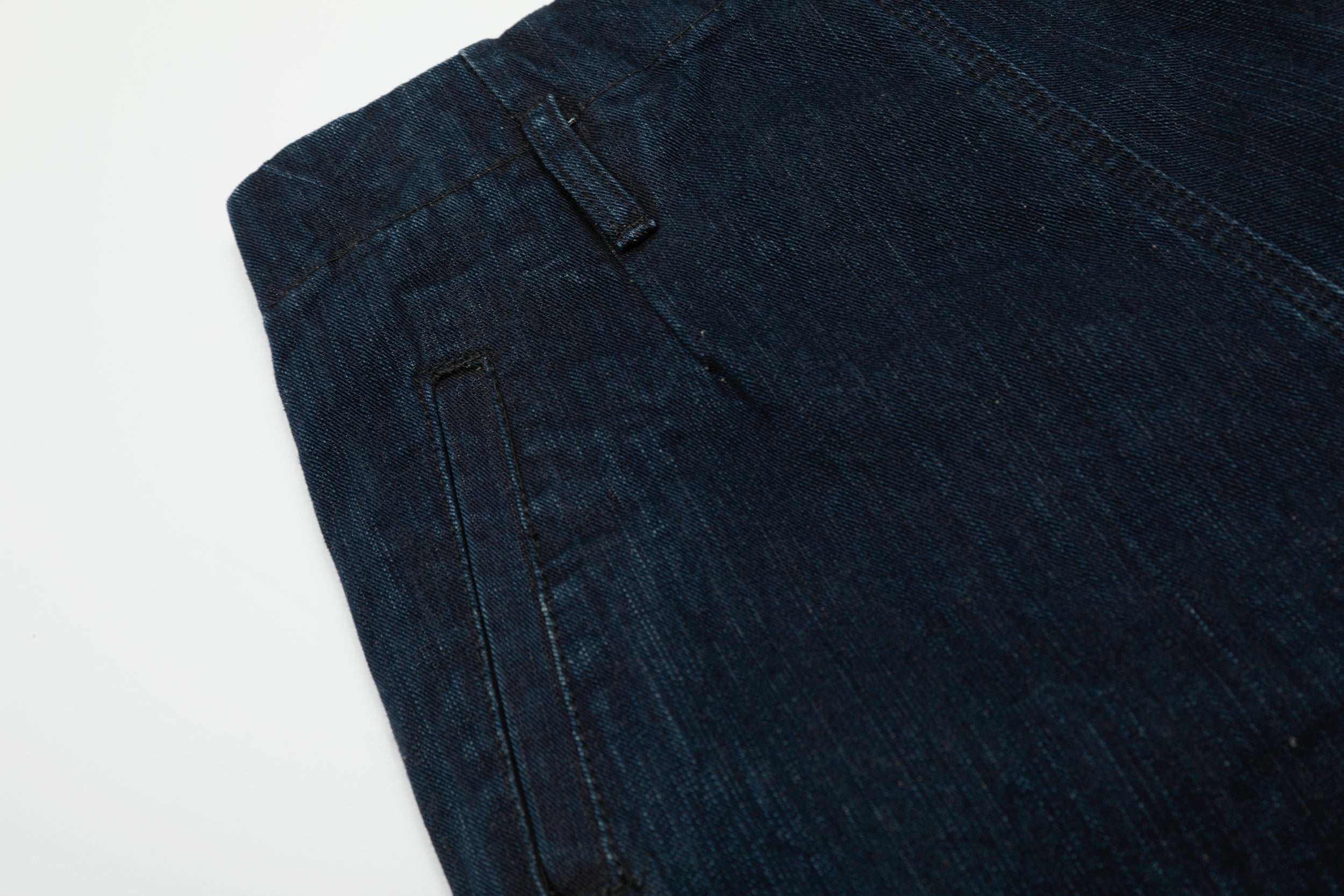 Omirad Split-Waist Wide-Leg Denim Jeans | Dark Wash
