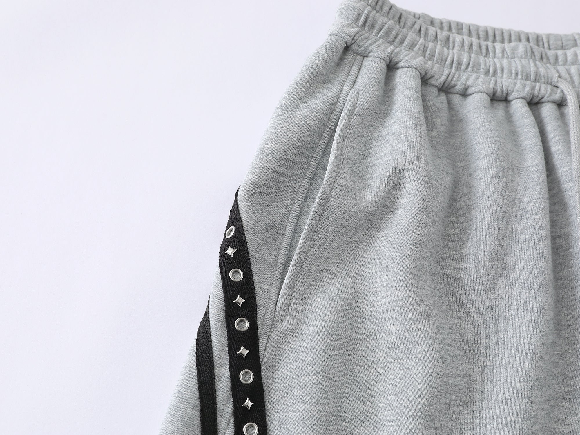 Omirad Star Panel Wide-Leg Track Pants | Streetwear Sweatpants