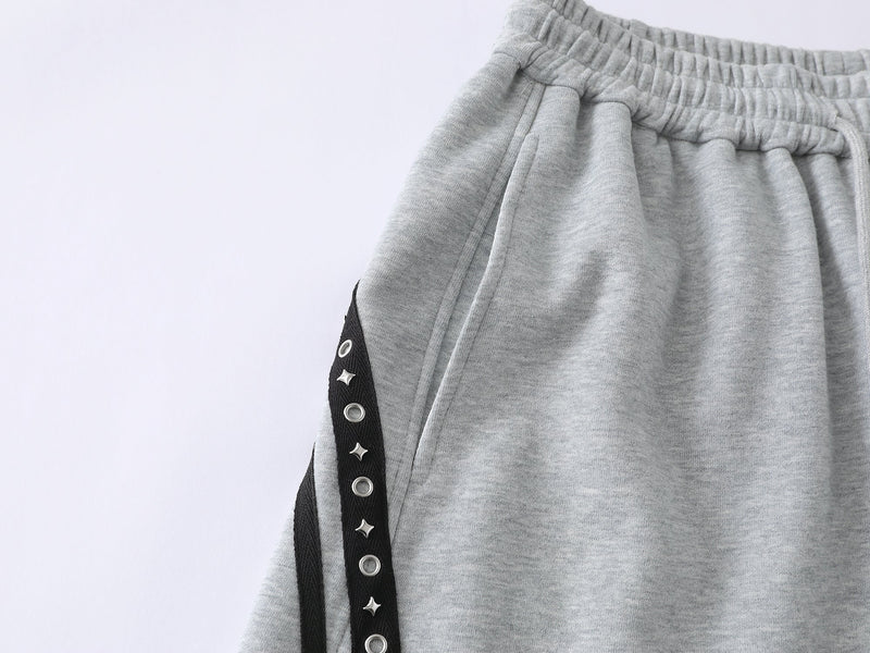 Omirad Star Panel Wide-Leg Track Pants | Streetwear Sweatpants