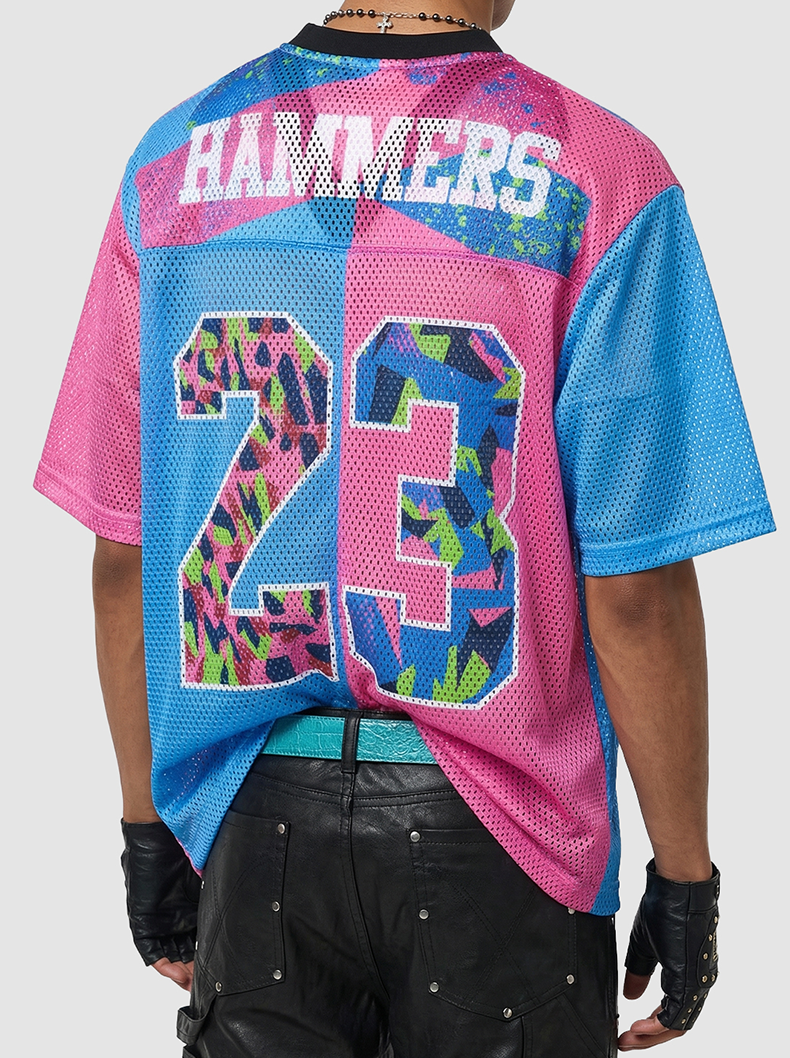 Omirad Hammers 23 Split-Color Mesh Jersey T-Shirt