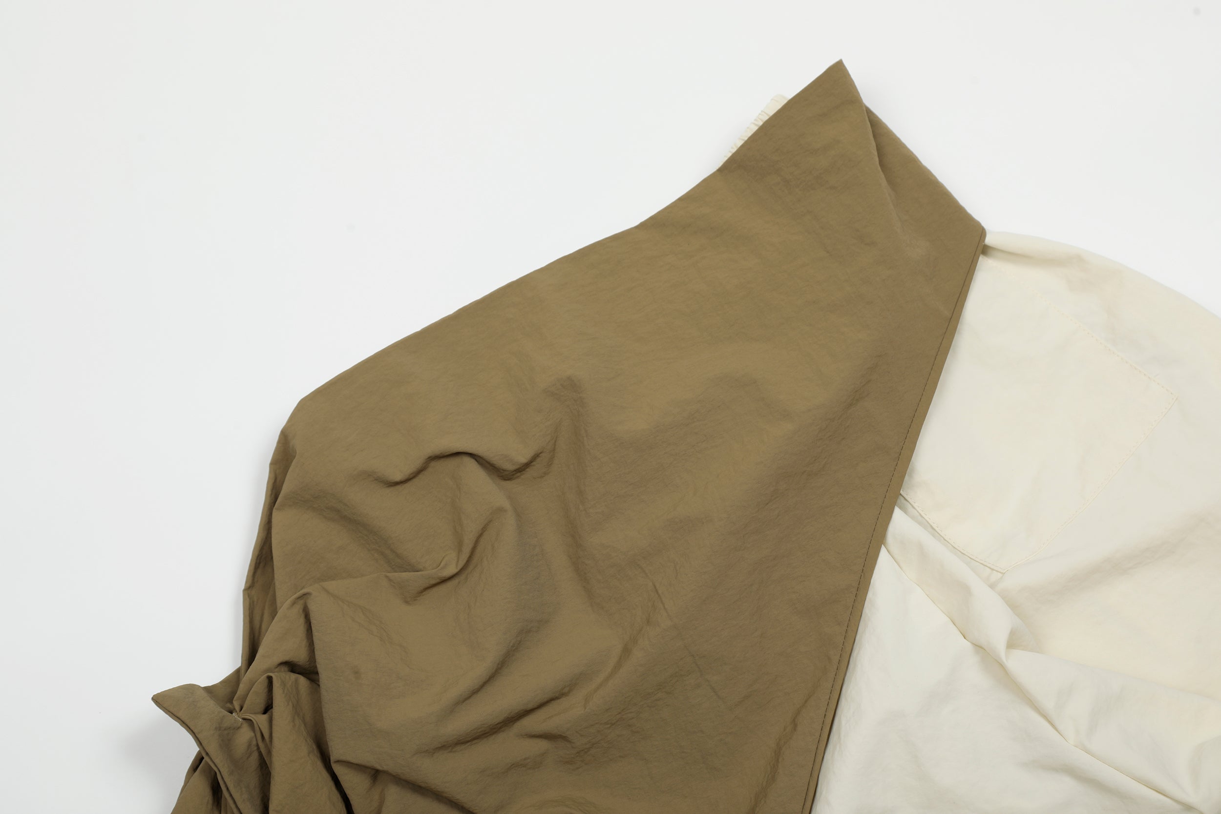 Omirad Draped Sash Wide-Leg Pants | Sculptural Streetwear
