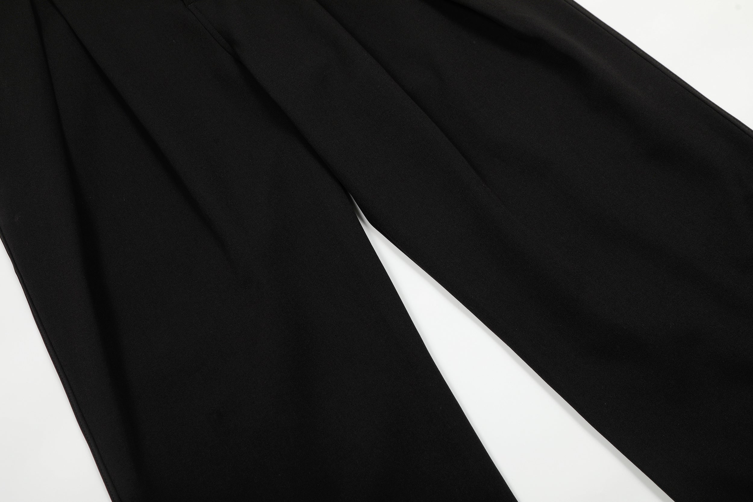 Omirad Pleated Wide-Leg Trousers | Tailored Streetwear Fit