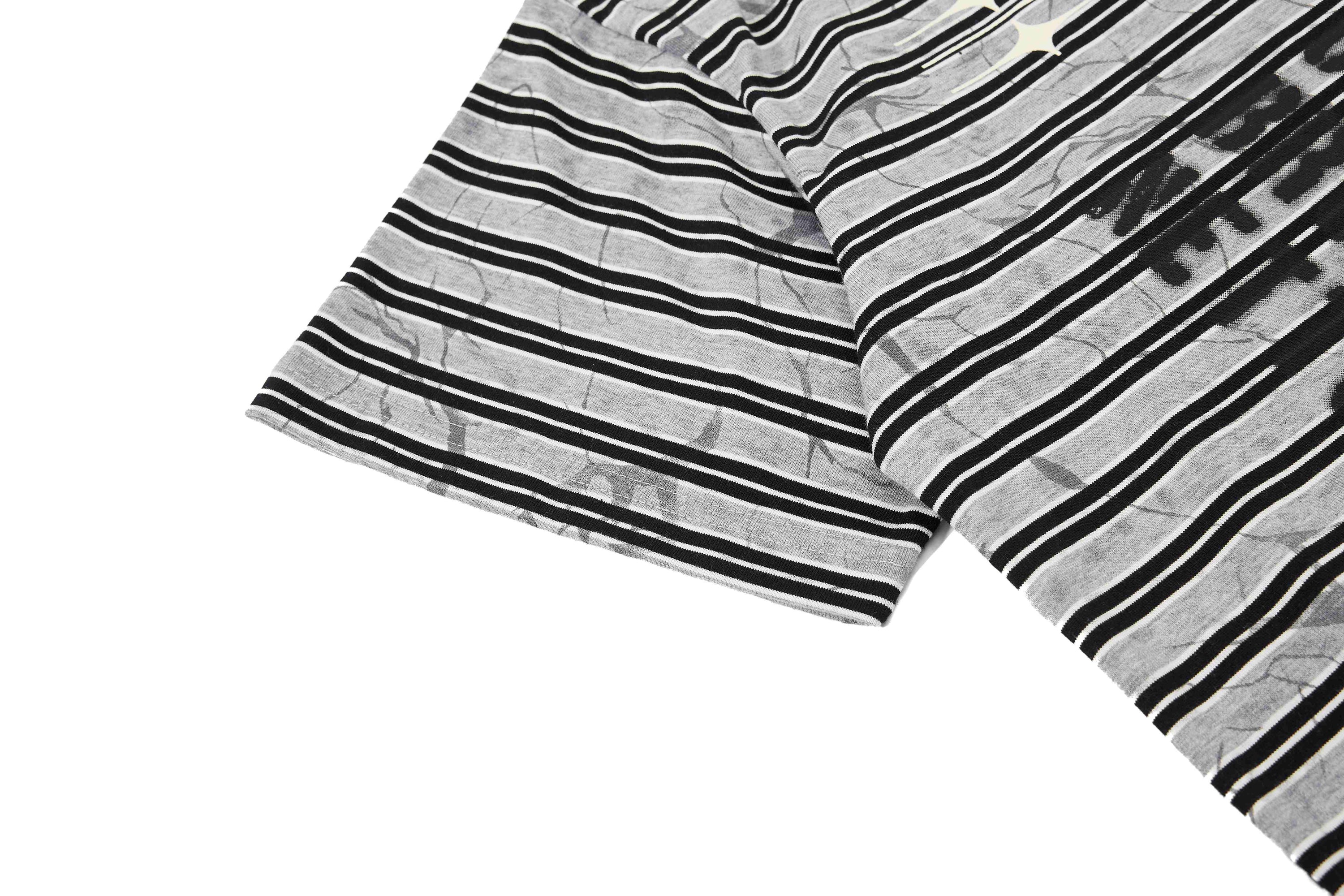 Omirad Graffiti Stripe Chaos Tee | Streetwear Cotton T-Shirt